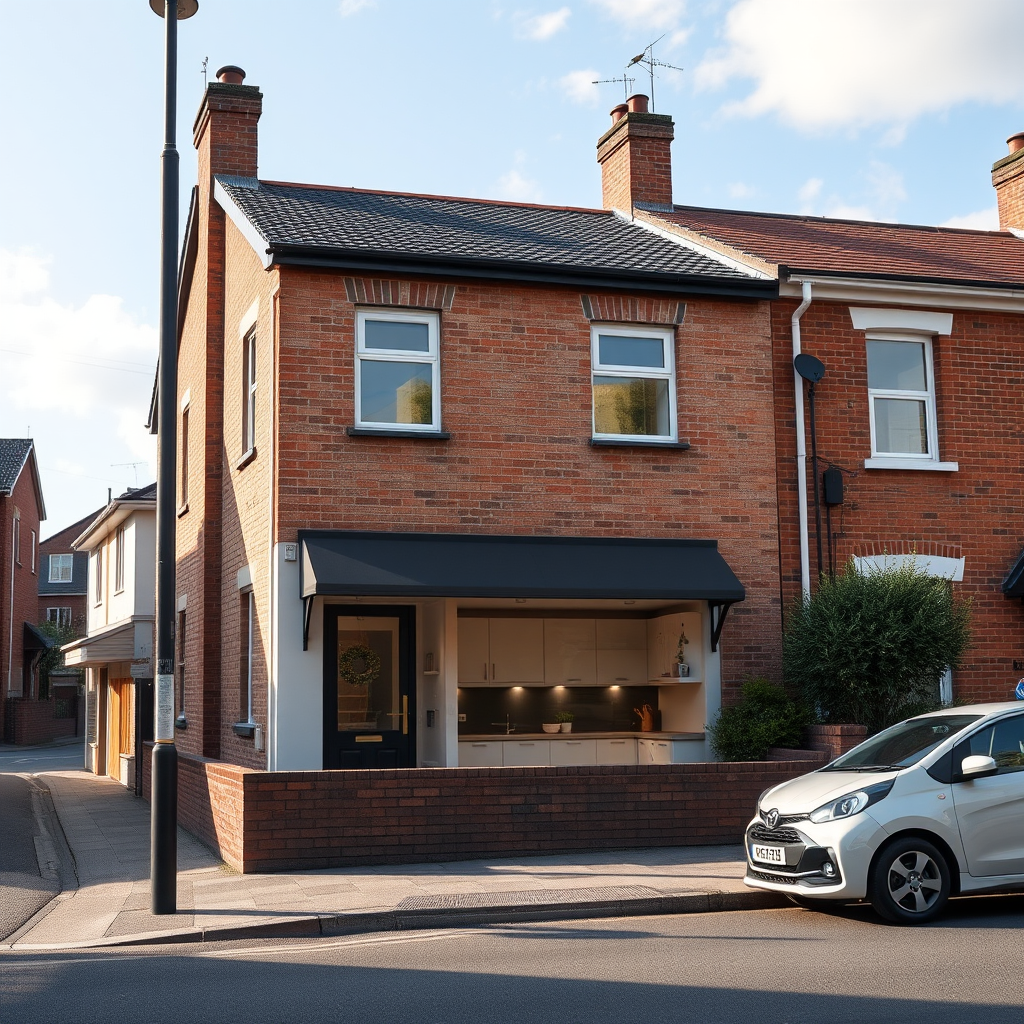 Newport terraced home with modern kitchen listed for £215,000